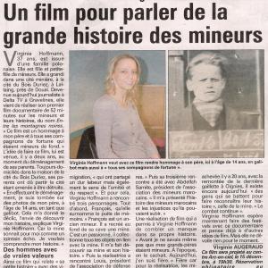 Article L'Avenir de l'Artois - Décembre 2010